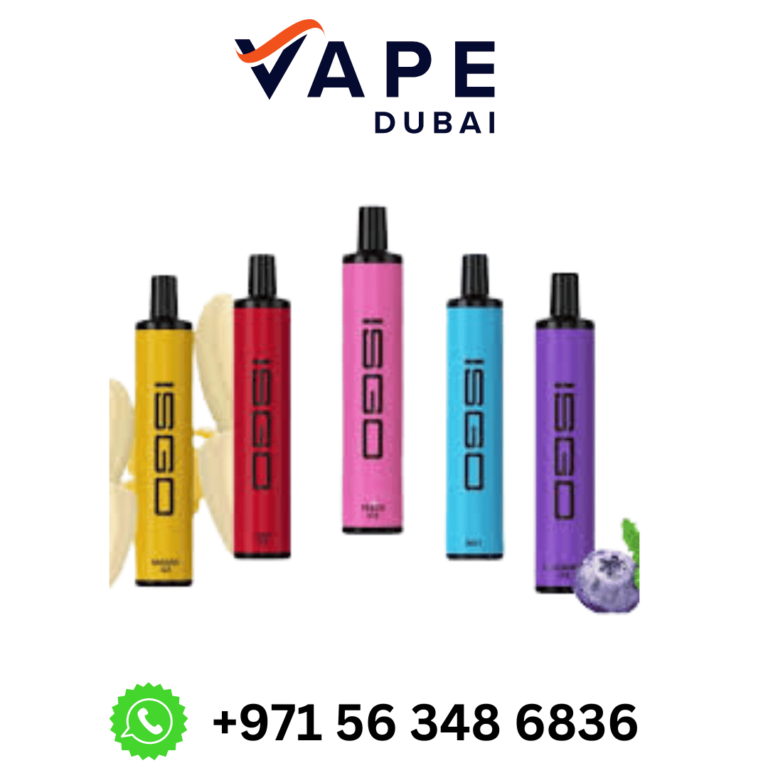 ISGO PARIS 1500 Puffs - Disposable Vape in Dubai UAE