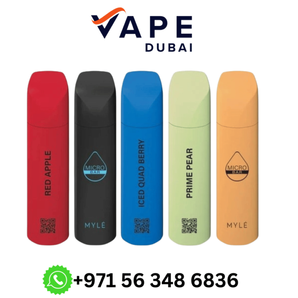 MYLE Micro Bar 1500 Puffs Disposable Vape in Dubai UAE