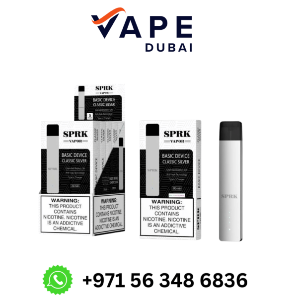 SPRK Vape V4 Device Classic Silver in Dubai UAE