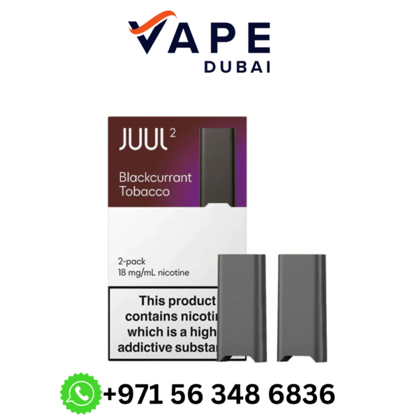 Juul 2 Pods Blackcurrant Tobacco In Dubai UAE