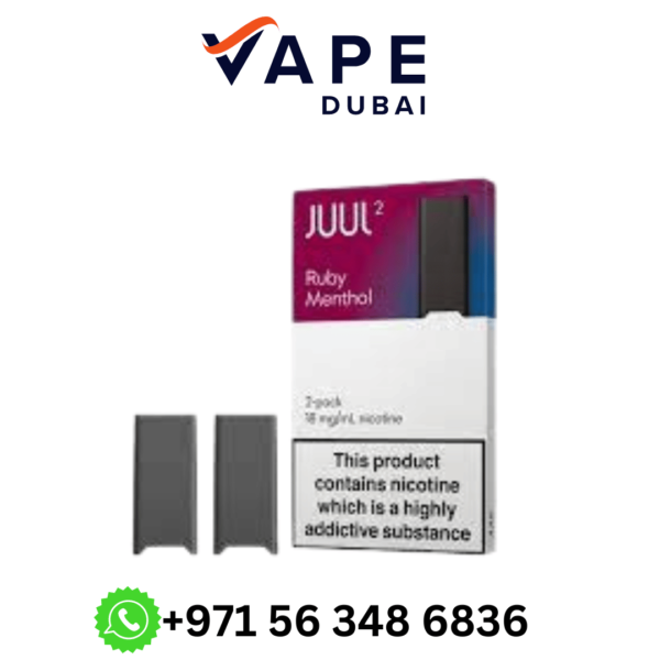 Juul 2 Pods Ruby Menthol In Dubai UAE