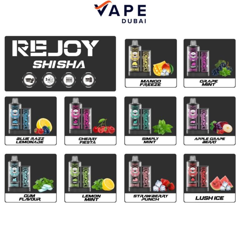 Rejoy Shisha 14000 Puffs Disposable Vape