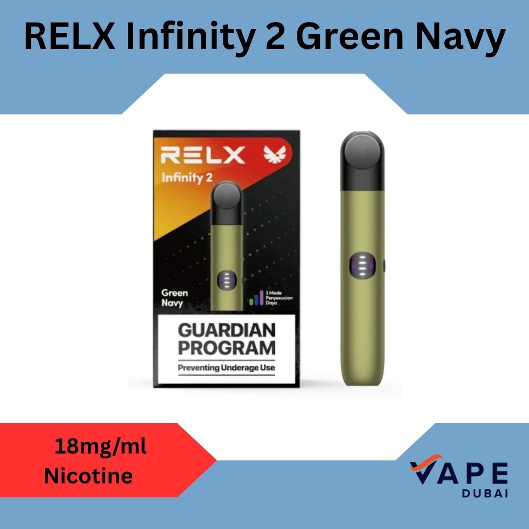 RELX Infinity 2 Green Navy in Dubai UAE RELX Infinity 2 Green Navy