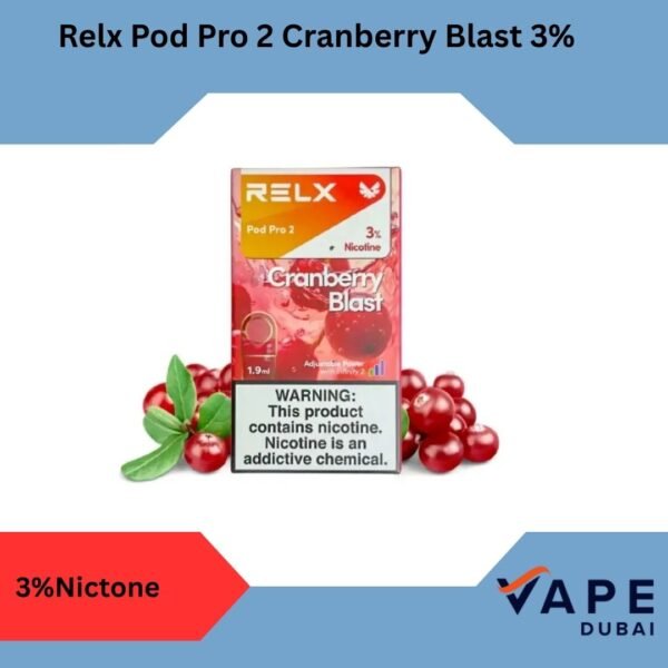 Relx Pod Pro 2 Cranberry Blast 3%