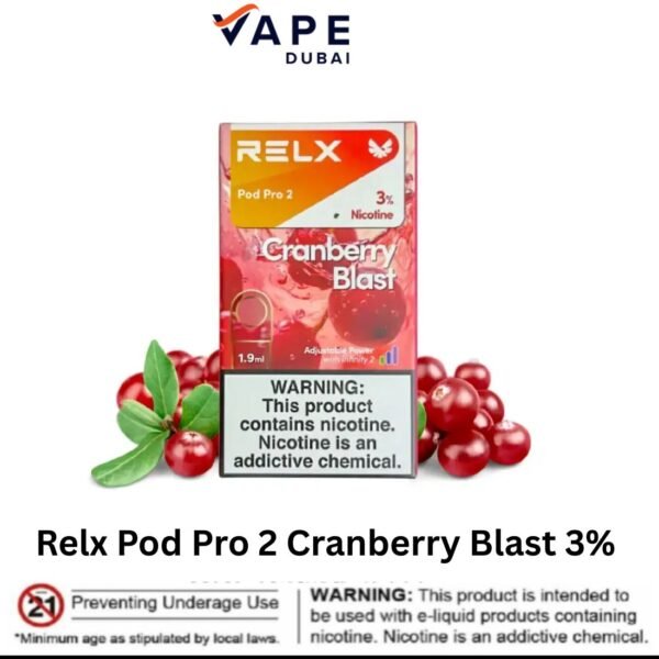 Relx Pod Pro 2 Cranberry Blast 3%
