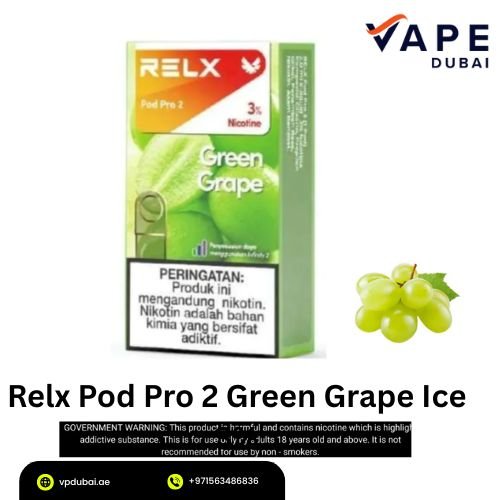 Relx Pod Pro 2 Green Grape Ice