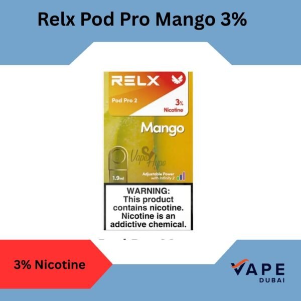 Relx Pod Pro Mango 3%