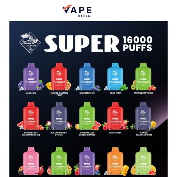 Tugboat Super Kit 16000 Puffs