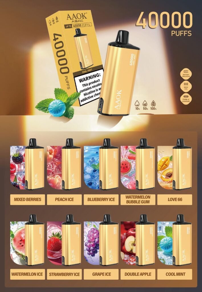 AAOK AK40000 Puffs Disposable
