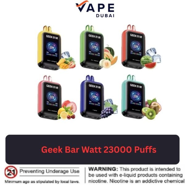 Geek Bar Watt 23000 Puffs