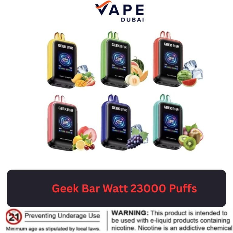 Geek Bar Watt 23000 Puffs