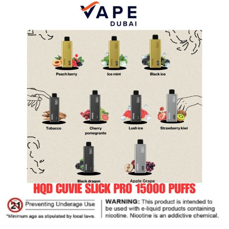 HQD Cuvie Slick Pro 15000 Puffs
