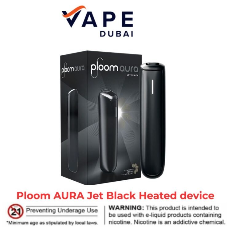 Ploom AURA Jet Black Heated Tobacco Device