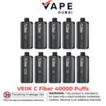 VEIIK C Fiber 40000 Puffs
