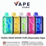 VOZOL RAVE 40000 Puffs Disposable Vape