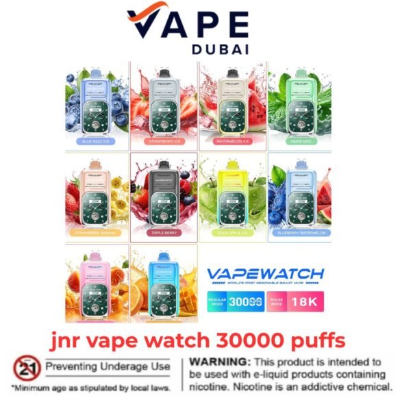 jnr vape watch 30000 puffs