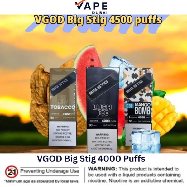 VGOD Big Stig 4000 Puffs