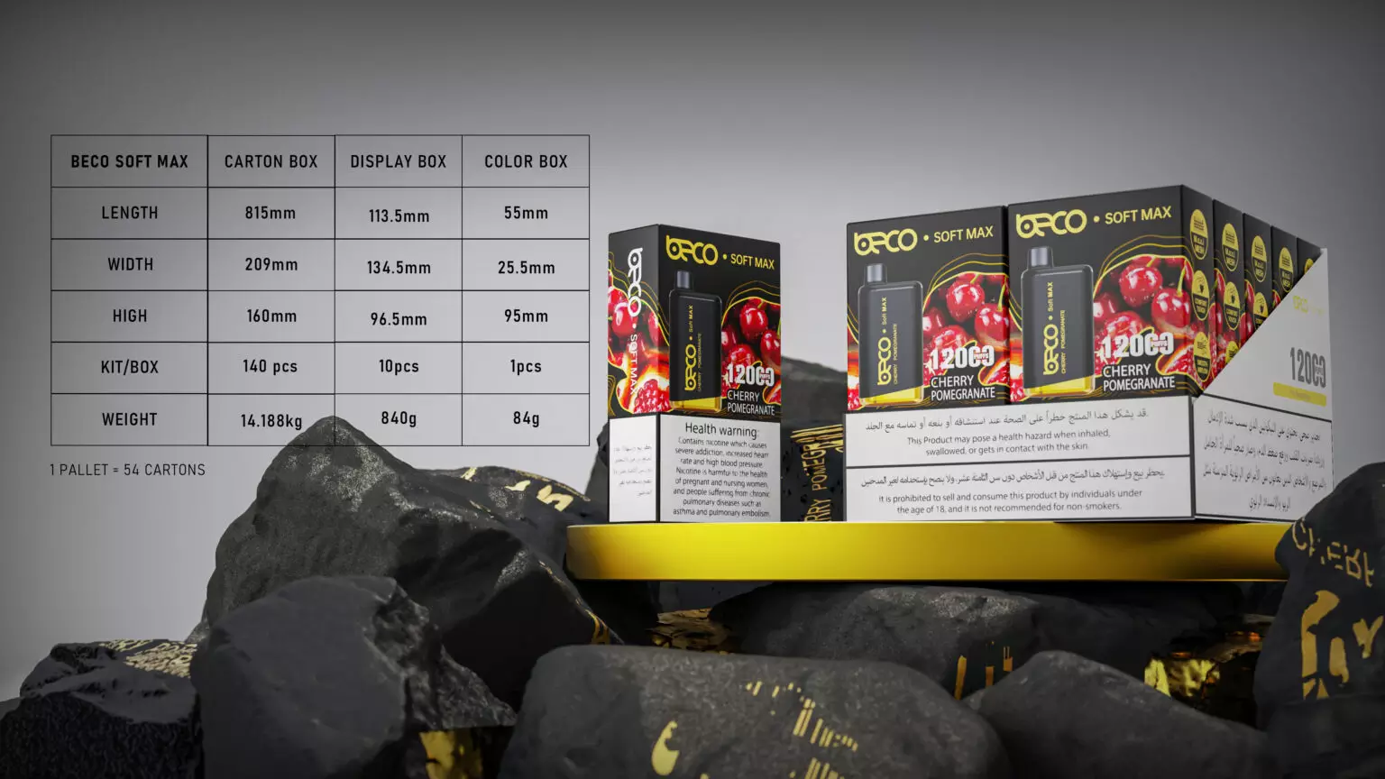 BECO Soft Max 12000 Puffs