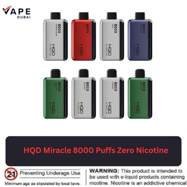 HQD Miracle 8000 Puffs