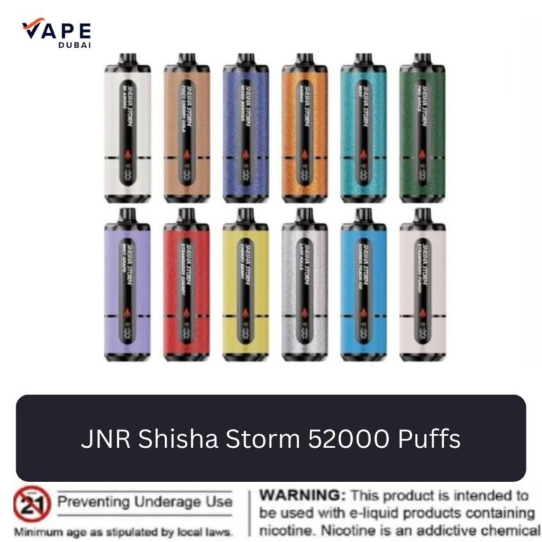 JNR Shisha Storm 52000 Puffs
