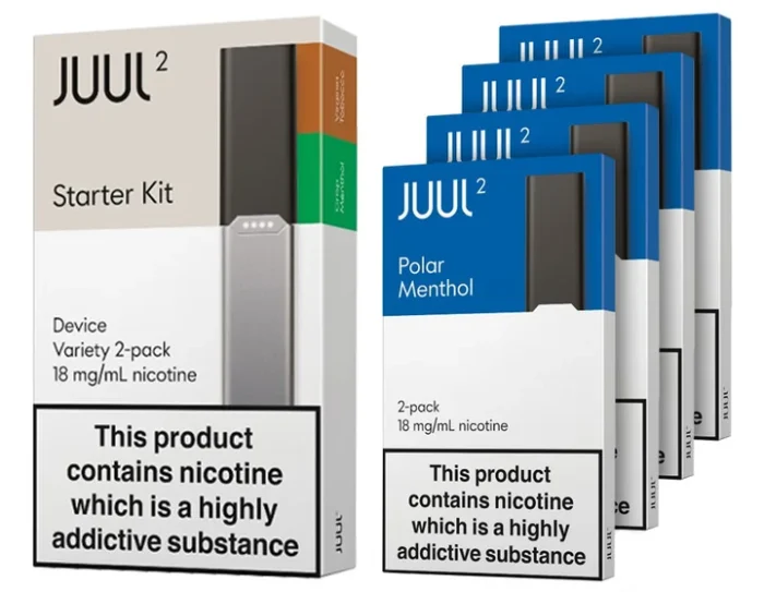 JUUL 2 Device and Pods