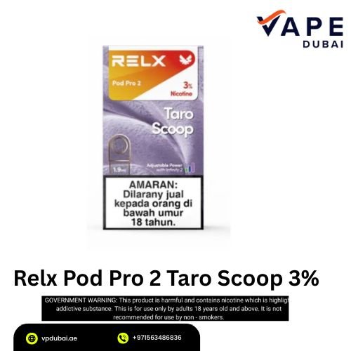 Relx Pod Pro 2 Taro Scoop uae