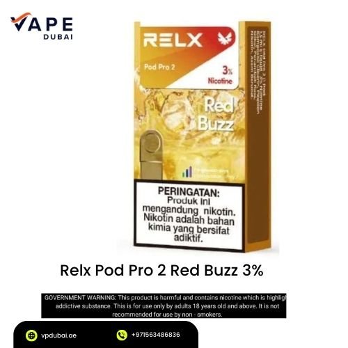 Relx Pod Pro 2 Red Buzz 3%