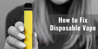 How to Fix Your Disposable Vape