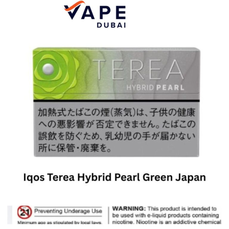 _Iqos Terea Hybrid Pearl Green Japan